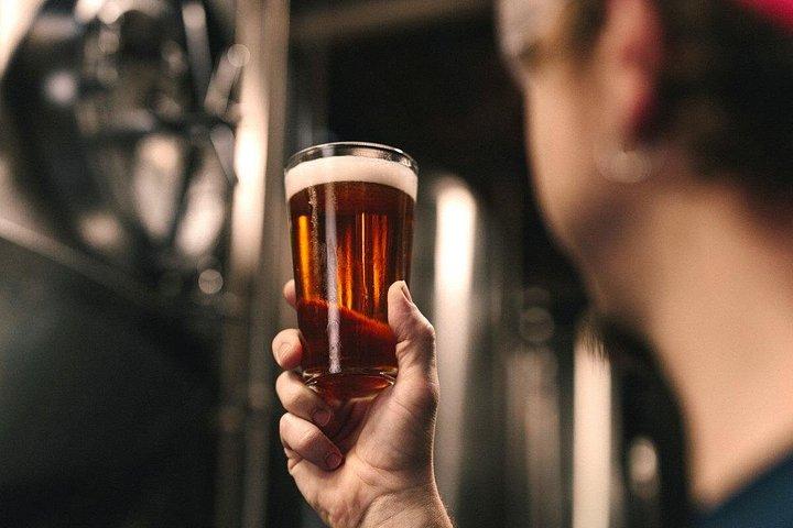 サントリーニ島 : フテロスでビールテイスティングを行う自家醸造マスタークラス