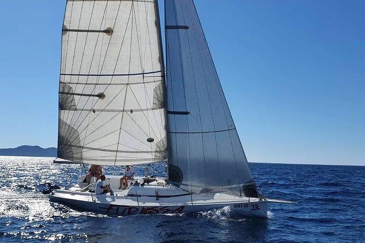 Vanuit Zadar: Privé halve dag zeiltocht