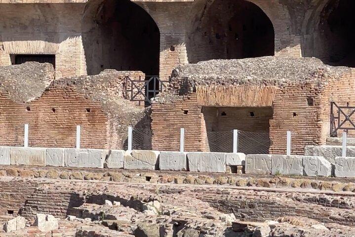 Privérondleiding door Colosseum Underground & Arena