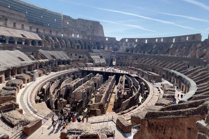 Privérondleiding door Colosseum Underground & Arena