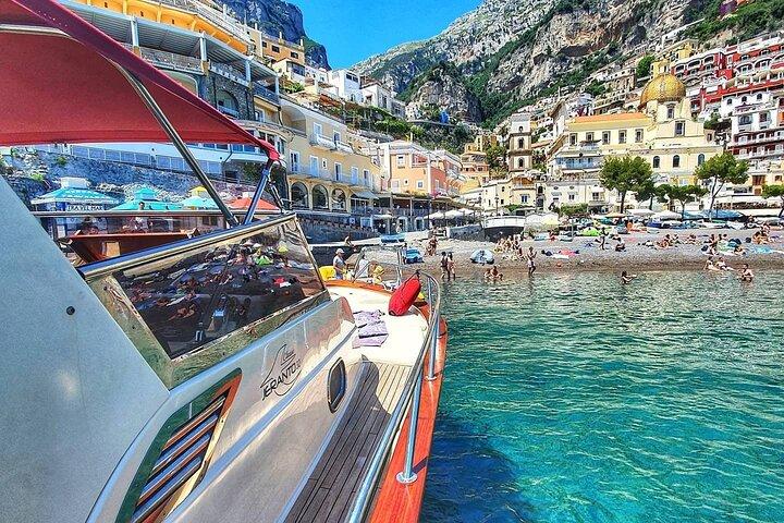 Amalfi & Positano Bådoplevelse med fritid & Transfer