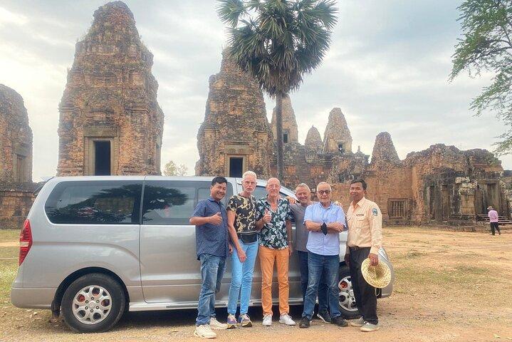 Tour privado en Angkor Wat 2 días - Banteay Srey - Parque nacional Phnom Kulen (55 km)