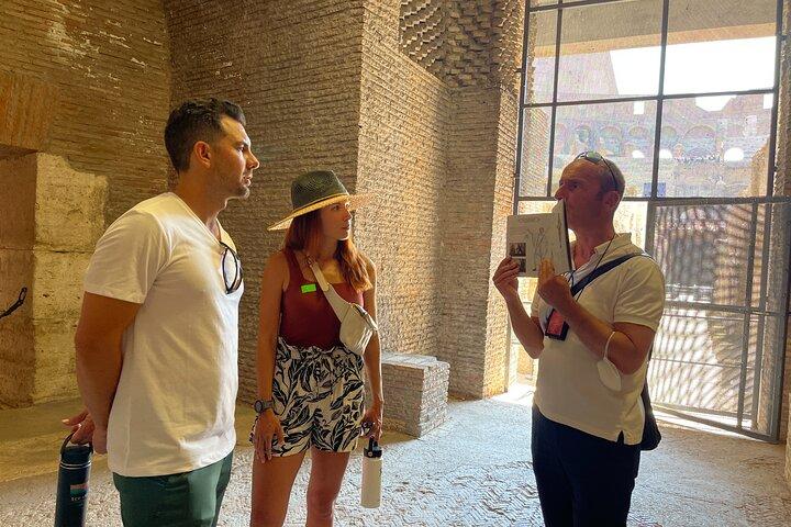 Privérondleiding door Colosseum Underground & Arena