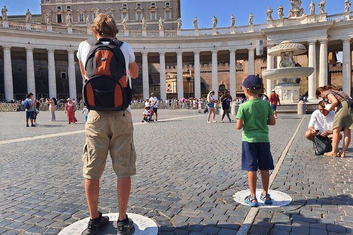 Det bedste fra St Peter Basilica skattejagt for børn og familier
