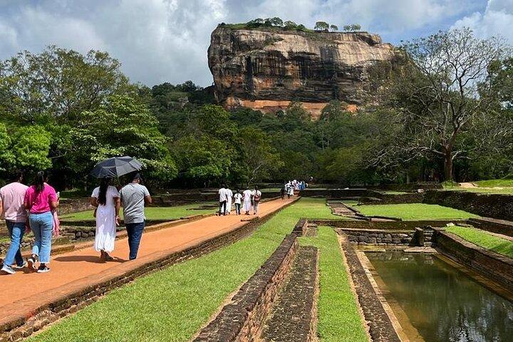 Sigiriya Rock og Dambulla Cave hel dag fra Colombo og Negombo