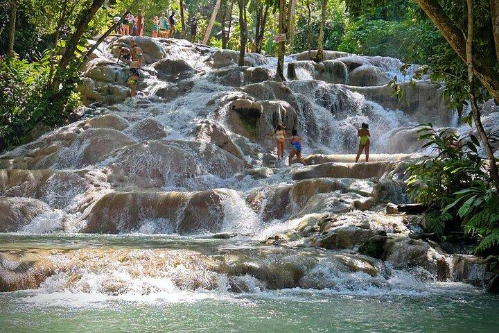 Private Dunn’s River Falls Experience + Blue Hole Secret Falls