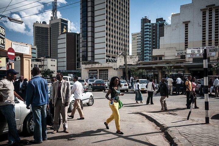 Visite à pied de la ville de Nairobi