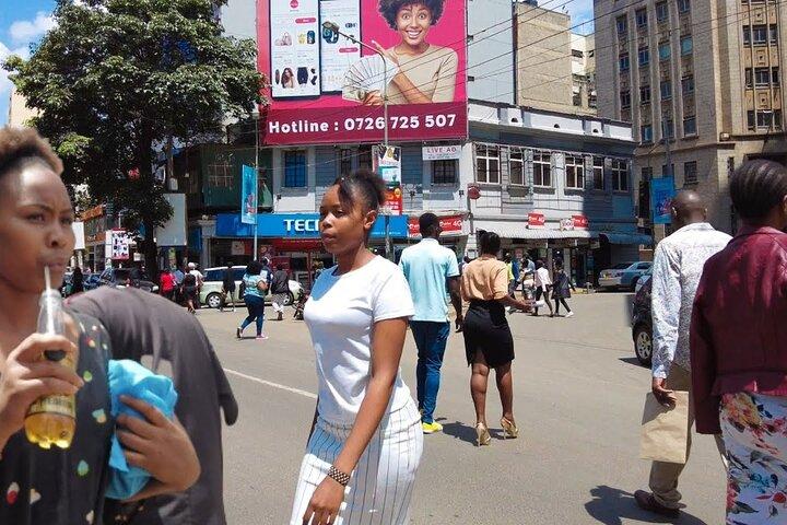 Visite à pied de la ville de Nairobi