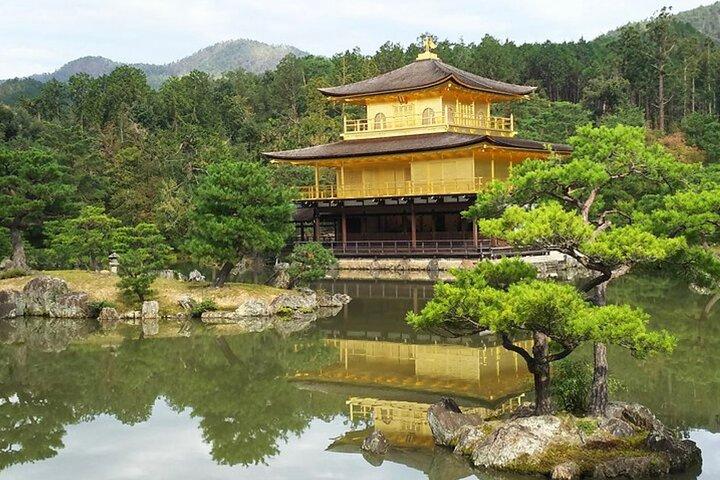 Ganztägige Tour durch Kyoto, Osaka und Nara mit einem englischsprachigen Fahrer