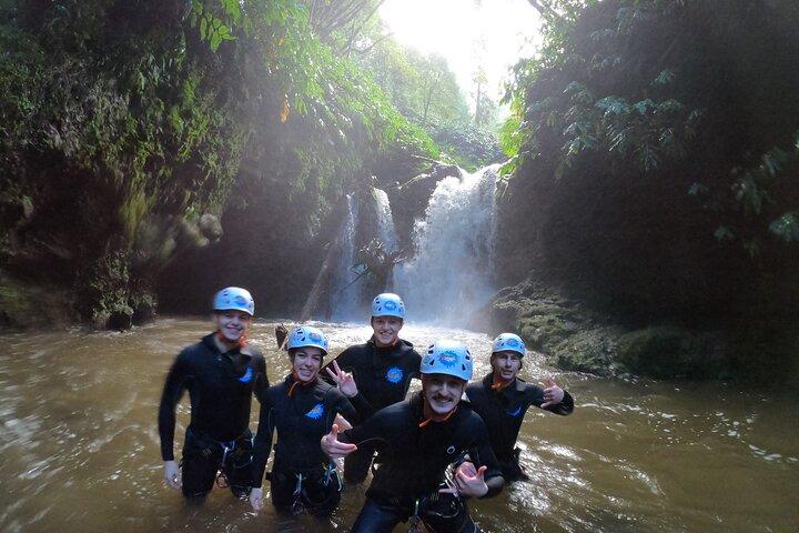 Canyoning experience in Ribeira dos Caldeiroes