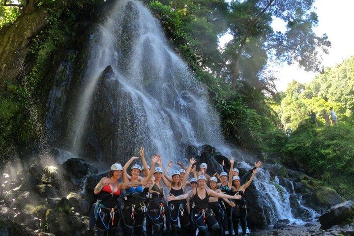 Canyoning-ervaring in Ribeira dos Caldeiroes