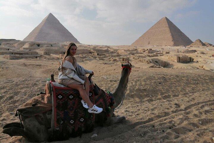 Privétour: Gizeh-piramides, Sphinx, Memphis Old Capital, Sakkara Step Pyramids