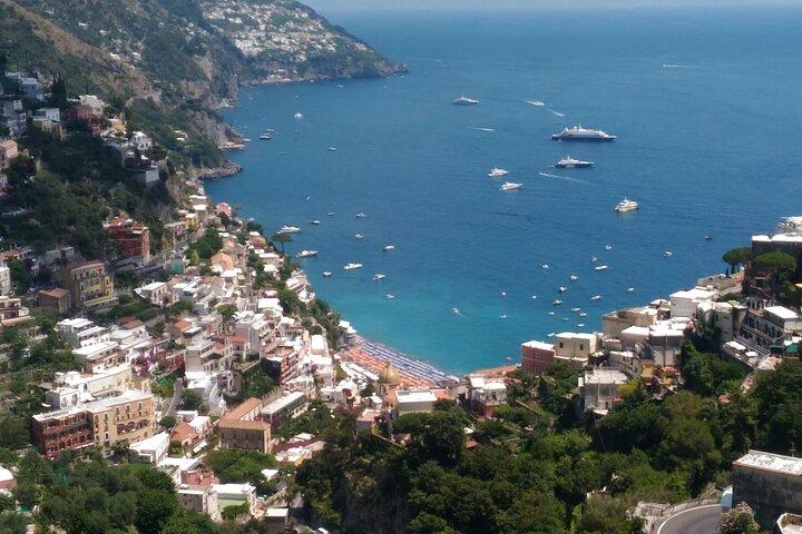 Vanuit Castellabate : Amalfi Coast tour (Ravello + Amalfi + Positano)