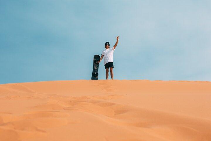 Sandboarding in agadir (Sand Surfing)with Ocean View