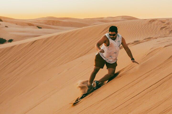 Sandboarding in agadir (Sand Surfing)with Ocean View