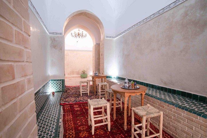 Mouassine de echte traditionele Marokkaanse Hammam
