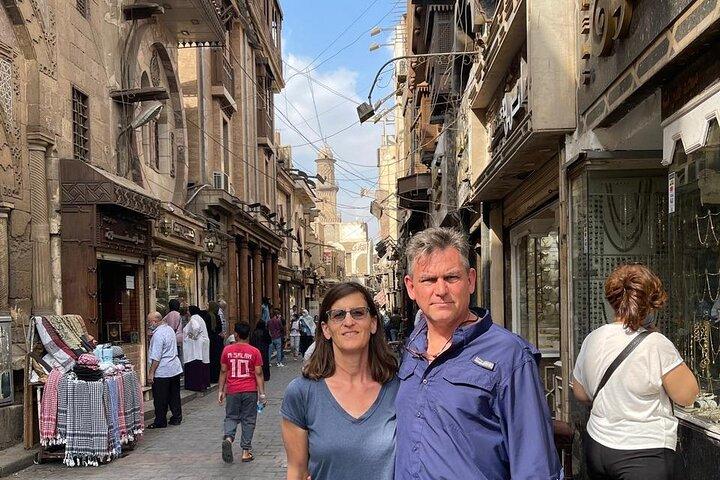 Tour de compras privado guiado de medio día en El Cairo