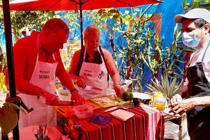 メキシコ料理教室＆プロのシェフと行くマーケットツアー