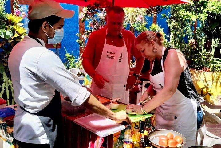 Mexicaanse kookles & markttour met een professionele chef-kok