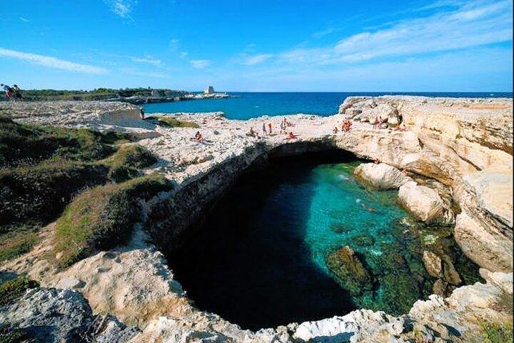 Visite d'une journée complète de la ville d'Otrante et de son incroyable littoral au départ de Lecce