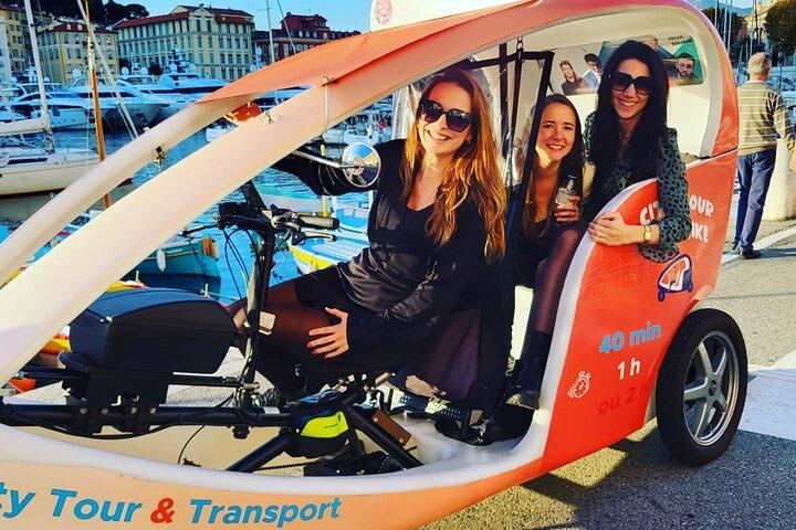 Privérondleiding door Nice per fiets en boot