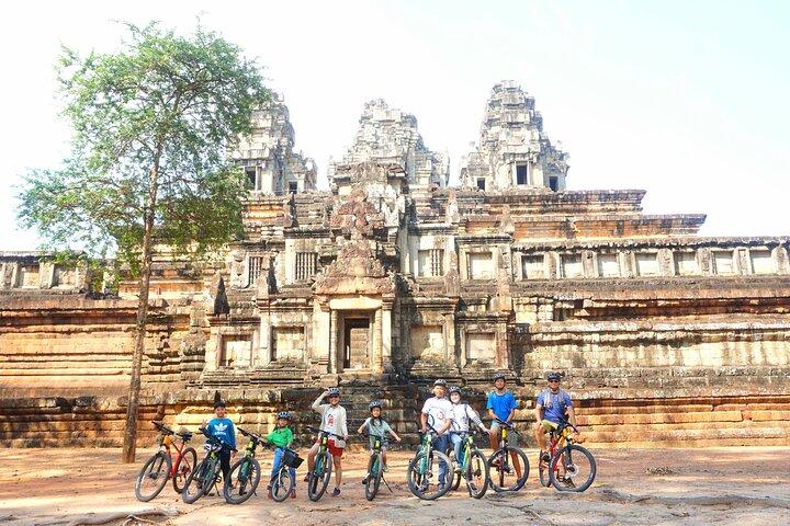 Heldags cykeltur i Siem Reap med Zipline