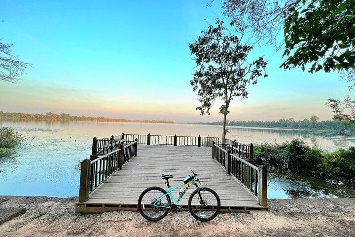 Heldags cykeltur i Siem Reap med Zipline