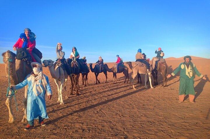 Sahara 3-Day 2-Night Desert Tour to Merzouga with Camel Trekking