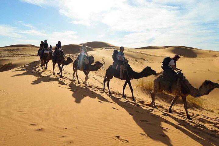 Sahara 3-Day 2-Night Desert Tour to Merzouga with Camel Trekking