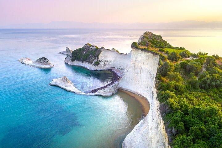 Excursão à costa de Corfu para o paraíso pitoresco da Grécia a partir de Porto