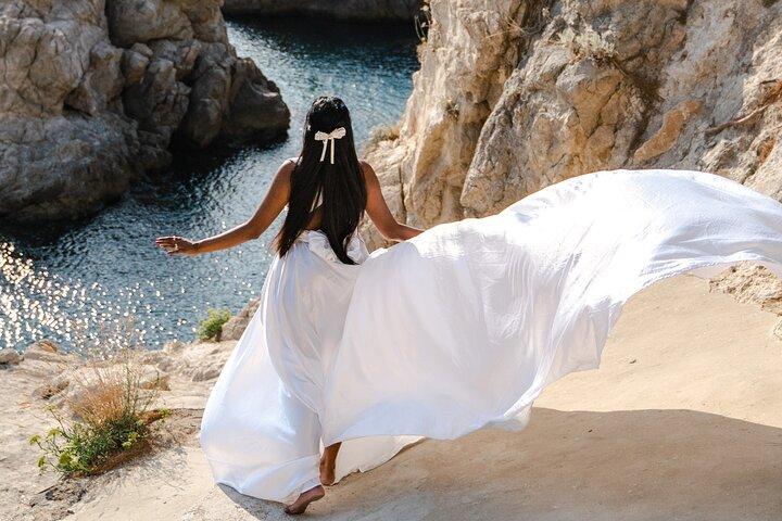 Dubrovnik: Vestido voador privado Photoshoot Experience