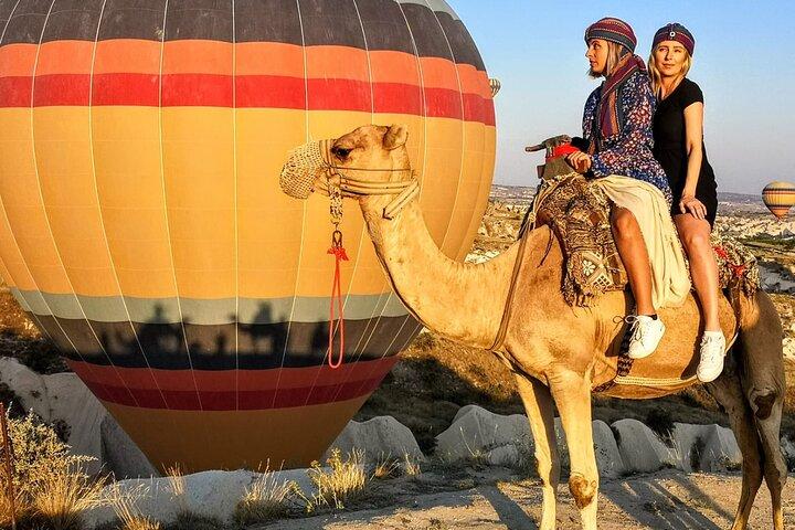 Balade à dos de chameau en Cappadoce