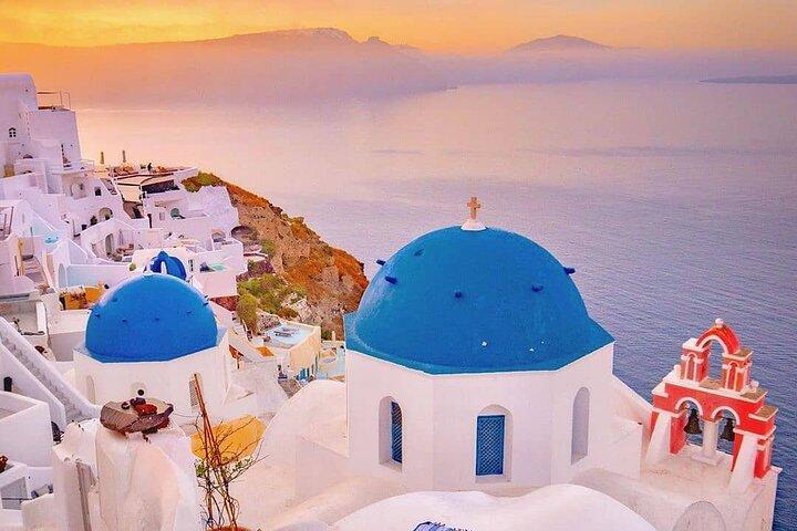 Excursão privada de meio dia em Santorini Insta inspirada em influenciadores