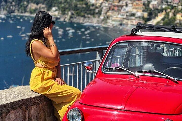 Private Amalfi Coast Vintage Fiat 500 Tour: Amalfi a Positano