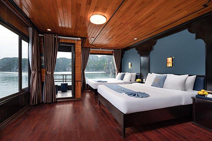 HaLong - LanHa Bay con La Pandora Boutique Cruises 2 giorni / 1 notte