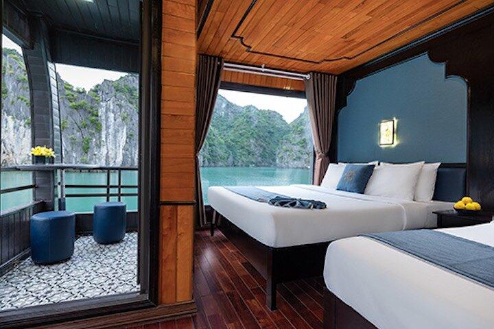 HaLong - LanHa Bay con La Pandora Boutique Cruises 2 giorni / 1 notte