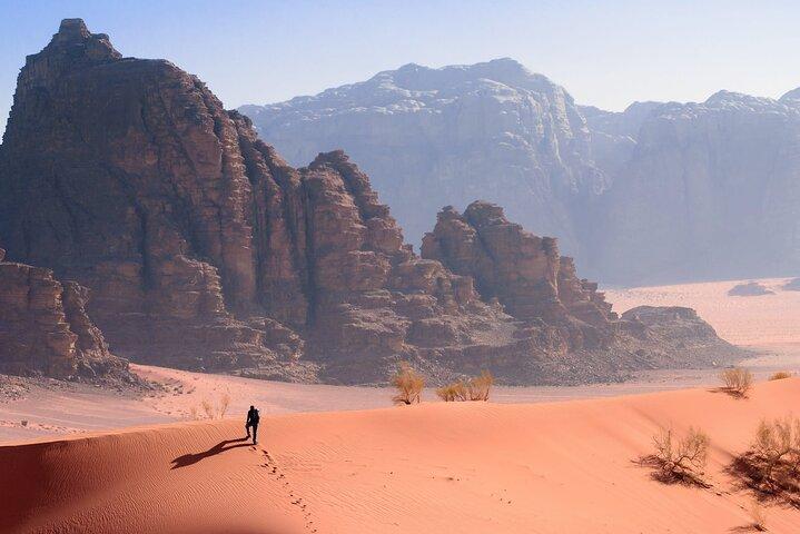 Viagem de dia inteiro a Petra e Wadi Rum