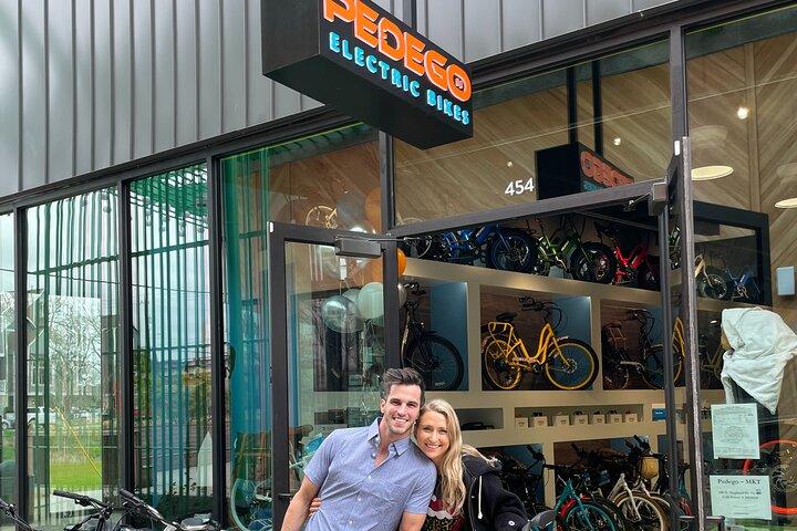 ヒューストン ハイツ eBike VIP プライベートグルメ ツアー