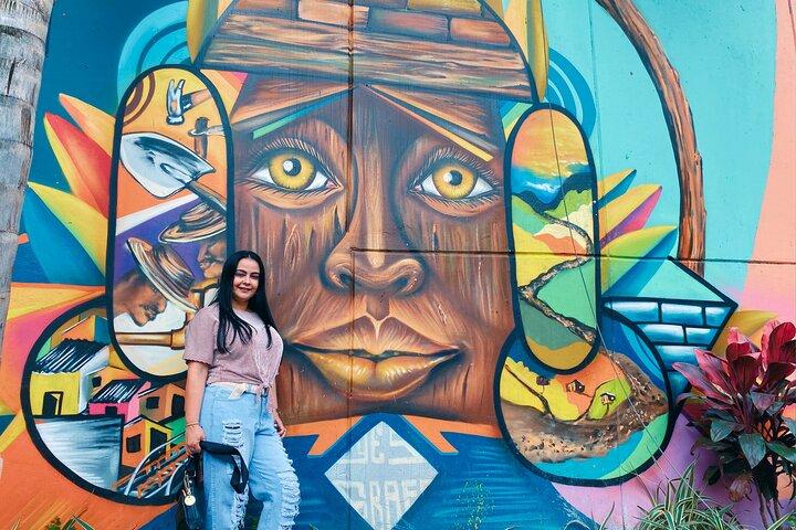Downtown Medellin, Pueblito Paisa og Comuna 13 privat tur