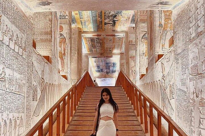 4 dages krydstogt fra Kairo og Aswan til Luxor med fly fra Hurghada