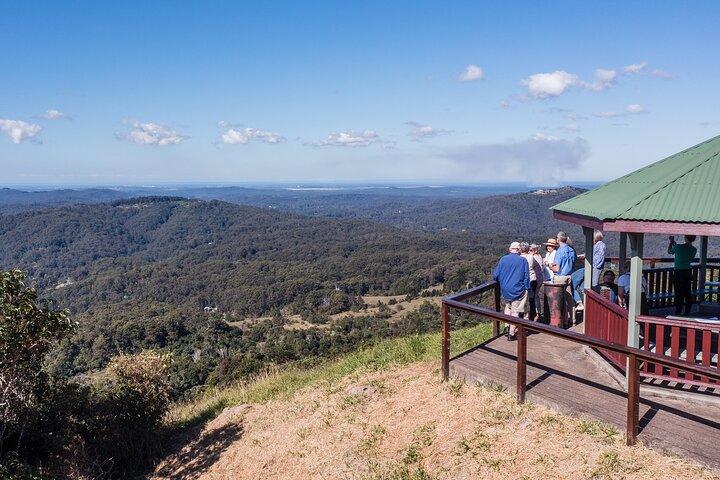 Scenic Hinterland Guided Day Tour Inc Almoço, degustações de Noosa