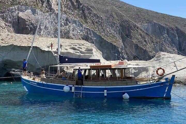 Round of Antiparos & Despotiko with Traditional Boat