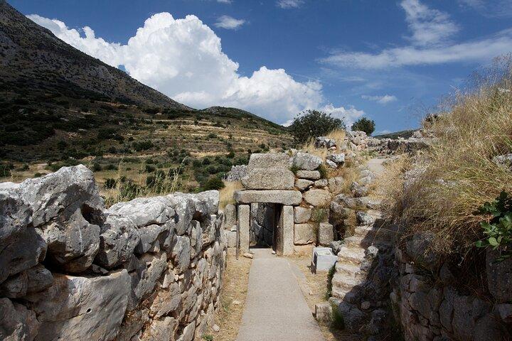 Visite privée d'Athènes à Mycènes, Nauplie et Épidaure