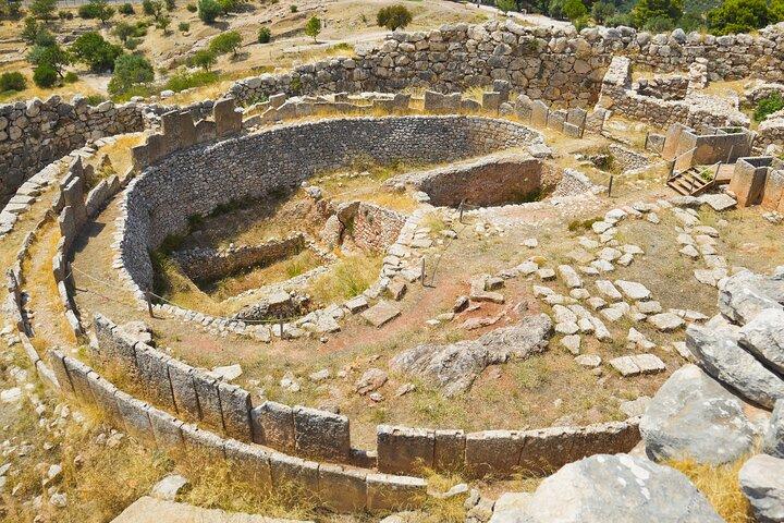 Visite privée d'Athènes à Mycènes, Nauplie et Épidaure