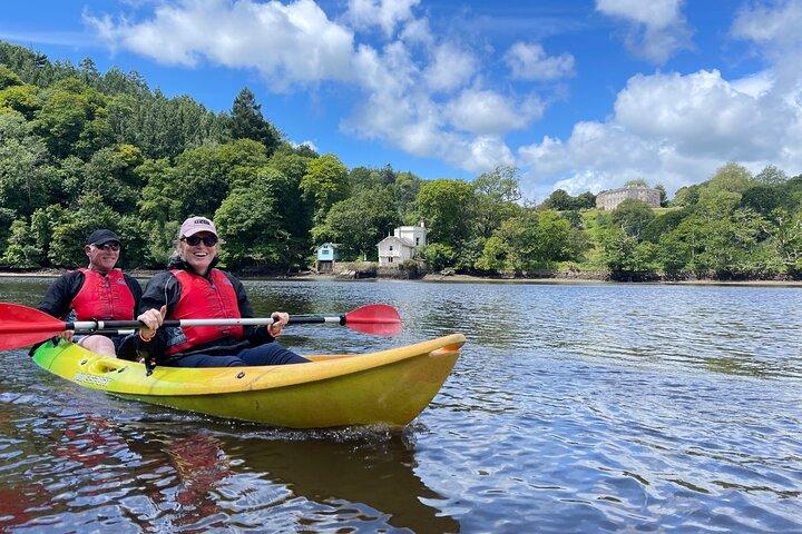 Begeleide kanotocht van een halve dag in Totnes