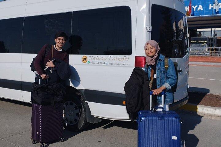 Transferts partagés pour les aéroports de Kayseri et Nevşehir