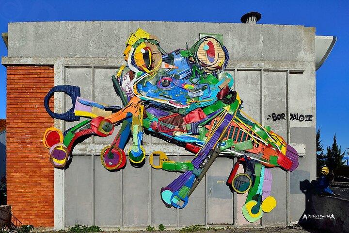 Mon Ami Maravilha - Lissabon Street Art Privat Tuk Tuk-tur