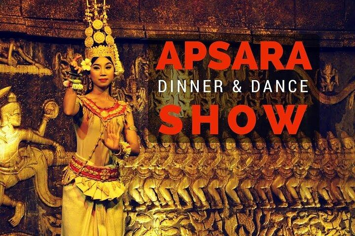 Siem Reap: Amazing Apsara Dance Show with Dinner &Hotel Transfers