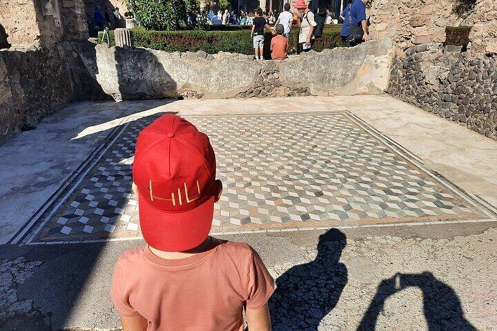 Visite guidée PRIVÉE de Pompéi pour les enfants et les familles