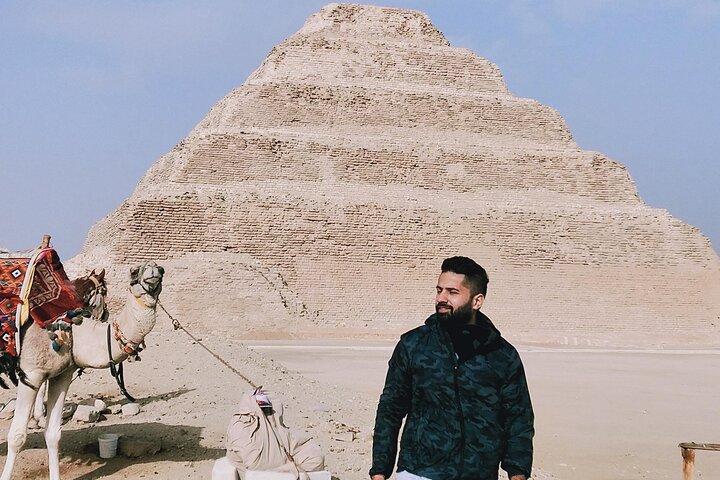 8-Hour Tour Giza Pyramids, Egyptian Museum and Cairo Bazaar